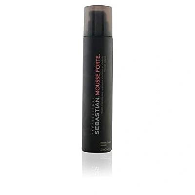 Abbildung von SEBASTIAN PROFESSIONAL Mousse Forte Schaumfestiger mit Hitzeschutz (200ml) Lockenschaum für