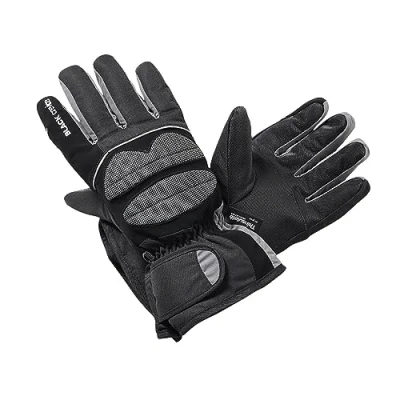 Abbildung von Black Crevice Erwachsenen Skihandschuhe, schwarz/grau, S