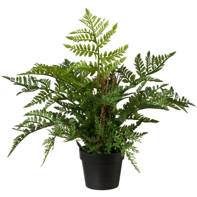 Abbildung von Kunstpflanze Farn, Creativ green, Höhe 45 cm, im Kunststofftopf