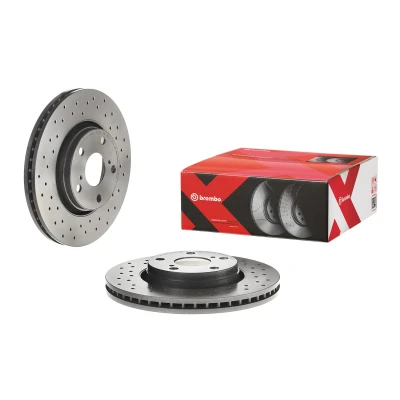Abbildung von BREMBO 09.A914.1X Bremsscheibe 295 26 5 gelocht/innenbel. beschichtet hochgekohlt TOYOTA: Auris Schrägheck, Corolla X Limousine
