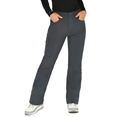 Abbildung von ARCTIX Damen Sarah Softshellhose mit Fleece Futter Schneehose, Stahl, X Small (0 2) Short