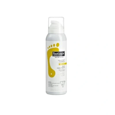 Abbildung von footlogix Pediceuticals Cold Feet Formula Pflege Mousse gegen kalte Füße 125ml