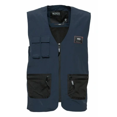 Abbildung von Indicode Jeans Idpiet Weste, Herren, Größe: XL, Navy