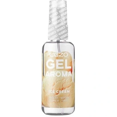 Abbildung von EGZO Gleitgel Aroma Gel «Ice Cream», Eiscreme Geschmack, Flasche mit 50ml, 1 tlg., aromatisches für köstlichen Oralsex