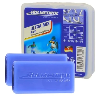 Abbildung von Holmenkol Ultramix Blue 2 x 35g Ski und Snowboardwachs