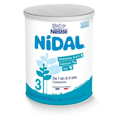 Abbildung von Nestlé Nidal Milchpulver 3 Wachstum 1 Jahre 800g