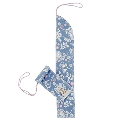 Abbildung von ImseVimse waschbare kbA Baumwolle Tampons 8St. Packung (Garden Blau, Groß)