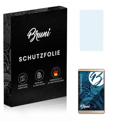 Abbildung von Bruni Schutzfolie kompatibel mit Huawei MediaPad M2 8.0 Folie, glasklare Displayschutzfolie (2X)