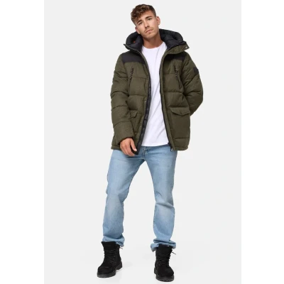 Abbildung von Indicode Jeans KREM Winterjacke, Herren, Größe: Small, Army