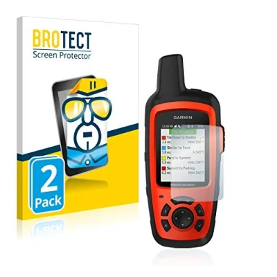 Abbildung von BROTECT (2 Stück Schutzfolie für Garmin inReach Explorer+ Displayschutz Folie Ultra Klar