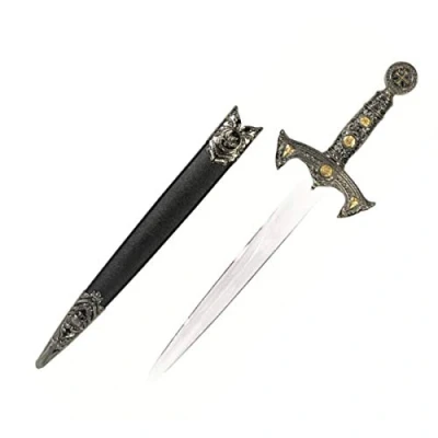 Abbildung von Unbekannt Templer Dolch mit Scheide