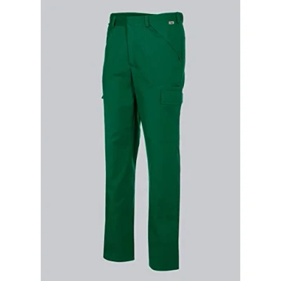 Abbildung von BP 1680 558 74 XLn Unisex Arbeitshose, mit Reißverschluss, 245,00 g/m² Stoffmischung, mittelgrün,