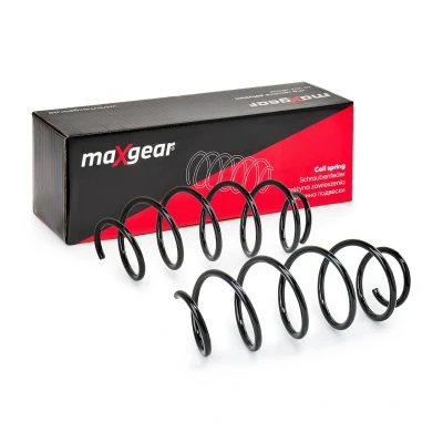 Abbildung von MAXGEAR 60 1597D Fahrwerksfeder Vorderachse Schraubenfeder PEUGEOT: 208 I Schrägheck, 2008 Kombi, CITROËN: C4 II Cactus