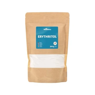 Abbildung von RheinNatur Erythrit 500 g Zuckerersatz ohne Kalorien mit 70% der Süßkraft von Zucker Vegan, glutenfrei &amp; für Diabetiker geeignet