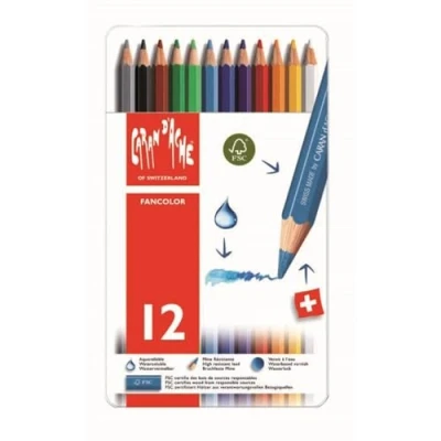 Abbildung von Farbstifte Caran d&#039;Ache Fancolor Metallbox 1 Stk.