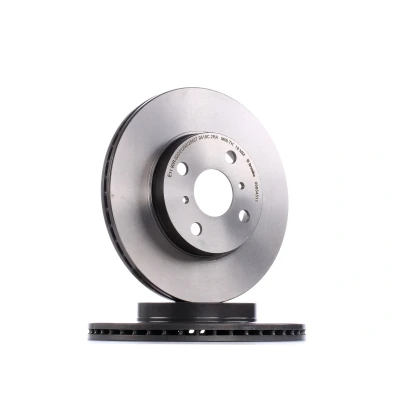 Abbildung von BREMBO COATED DISC LINE 09.8545.11 Bremsscheibe 255 20 4 innenbelüftet beschichtet TOYOTA: Yaris I Schrägheck, MR2 III Cabrio, Verso