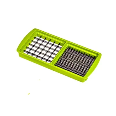 Abbildung von Genius Gemüseschneider Ersatzteil Messereinsatz 6x6mm + 12x12mm Nicer Dicer plus grün
