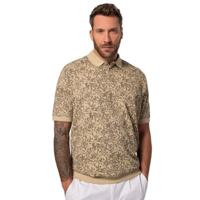 Abbildung von JP1880 Poloshirt, Herren, Größe: 8XL, Light brown