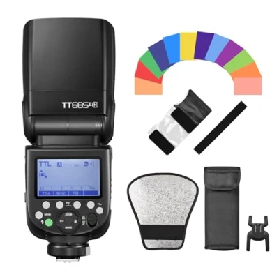 Abbildung von Godox Thinklite TT685IIN TTL Speedlite Speedlight 2.4G Wireless Flash Camera GN60 High Speed 1/8000s Ersatz für Nikon D800 D700 D7100 D7000 D5200 D5100 D5000 D300 D300S D3200