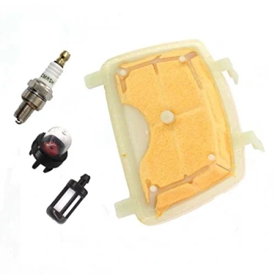Abbildung von AISEN Luftfilter mit Zündkerze Benzinfilter Primer Pumpe für Stihl MS171 MS171C MS181 MS181C MS211 MS211C Kettensäge Ersetzt 1139 120 1602