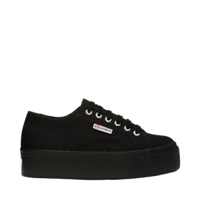 Abbildung von Superga Platform Sneaker Linea Up &amp; Down 2790 Full Black 40