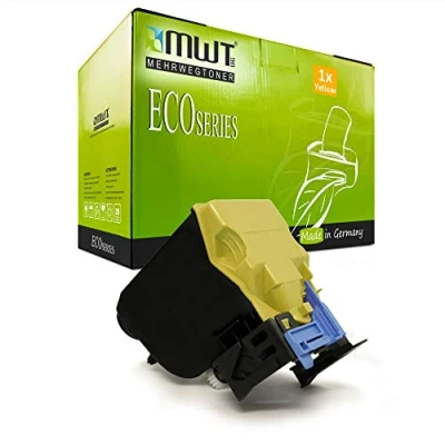 Abbildung von 1x MWT Toner kompatibel für Konica Minolta Bizhub C 35 P ersetzt A0X5252 TNP22Y Yellow Gelb