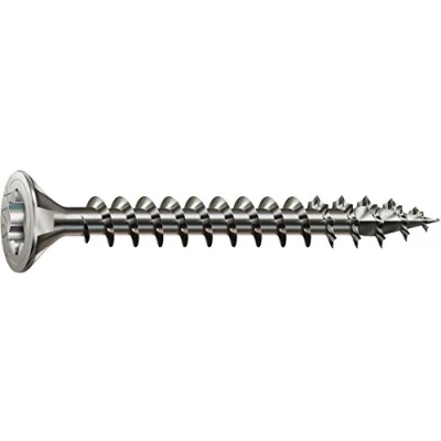 Abbildung von SPAX Universalschraube aus Edelstahl rostfrei A2, 3,0 x 40 mm, 200 Stück, T STAR plus, Senkkopf, Vollgewinde, 4CUT, 1197000300403
