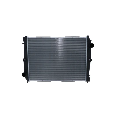Abbildung von NRF 519585 Kühler, Motorkühlung Aluminium 806 608 48 ohne Rahmen Kühlrippen gelötet