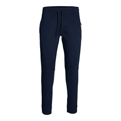 Abbildung von Jack &amp; Jones WILL JAX Jogginghose, Herren, Größe: Medium, Navy blazer