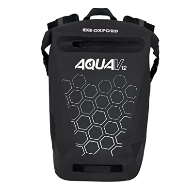 Abbildung von Oxford Ol691 Aqua V 12L Rucksack, Schwarz, 12 Liter