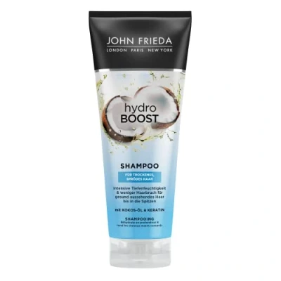 Abbildung von John Frieda Hydro Boost Shampoo Inhalt: 250 ml Haartyp: trocken, spröde Intensive Tiefenfeuchtigkeit