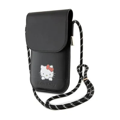 Abbildung von CG MOBILE Hello Kitty Tasche HKOWBSKCDKK Schwarz Leather Daydreaming Cord