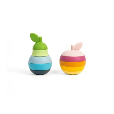 Abbildung von BigJigs Stapelbarer Apfel und Birne Stacking Apple and Pear