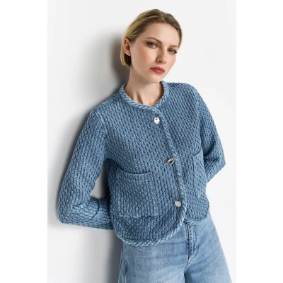 Abbildung von Rich &amp; Royal Jeansjacke, Damen, Größe: 34, Denim blue