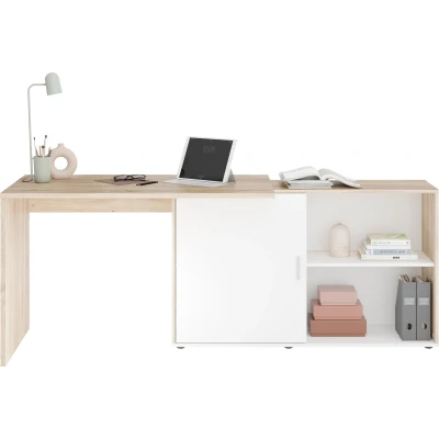 Abbildung von FMD Eckschreibtisch &quot;Valley&quot;, Breite 118 cm