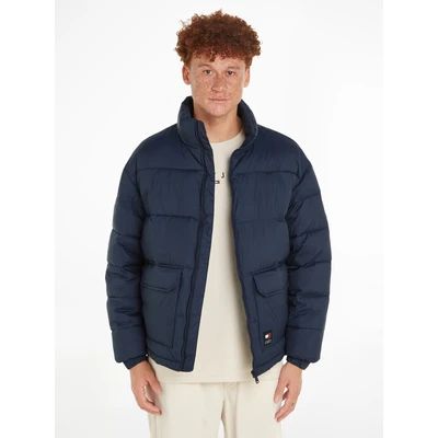 Abbildung von Tommy Jeans BACK LOGO Puffer Winterjacke, Herren, Größe: XXL, Dark night navy