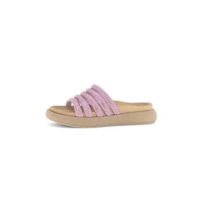 Abbildung von Gabor Pantolette flach, Damen, Größe: 38, Pink Schuhe