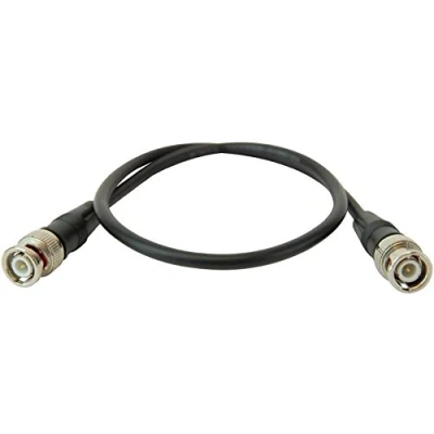 Abbildung von BNC Stecker auf Stecker, RG58, Koaxialkabel, 1 m, 50 Ohm
