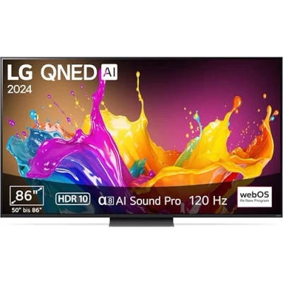 Abbildung von LG 86QNED86T6A TV 86&quot; (218 cm) QNED Fernseher (α8 4K AI Prozessor, HDR10, bis zu 120Hz) [Modelljahr 2024]