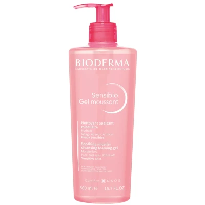Abbildung von Bioderma Moussant Gesichtsreinigung, Größe: 500 ml, Transparent