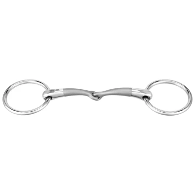 Abbildung von Sprenger Unterlegtrense Satinox 12mm RVS Gebrochen 12,5