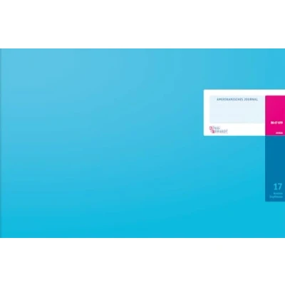 Abbildung von König und Ebhardt &amp; 8617679 8317K48KL Amerikanische Journale (490 x 332 mm, 48 Blatt) hellblau