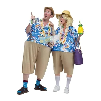 Abbildung von Fun World Kostüm Urlauber, Originelles mit Kult Potential