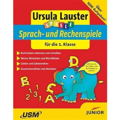 Abbildung von Sprach und Rechenspiele Für die 1.Klasse: Windows 95/98ME/2000/NT 4.0/XP oder MacOS