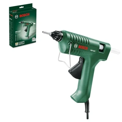 Abbildung von Bosch Klebepistole PKP 18 E (1x extralange Düse, Schmelzkleber, 240 Volt)