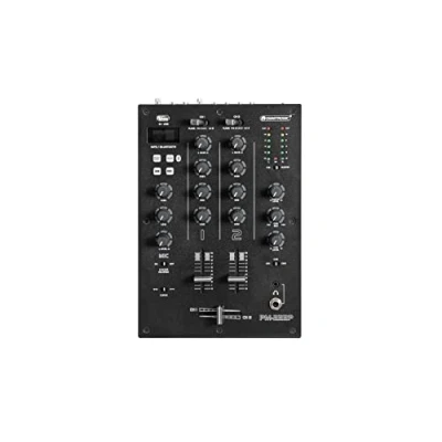 Abbildung von OMNITRONIC PM 222P 2 Kanal DJ Mixer mit Player Bluetooth und MP3