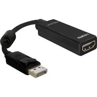 Abbildung von Adapter DP Stecker auf HDMI Buchse