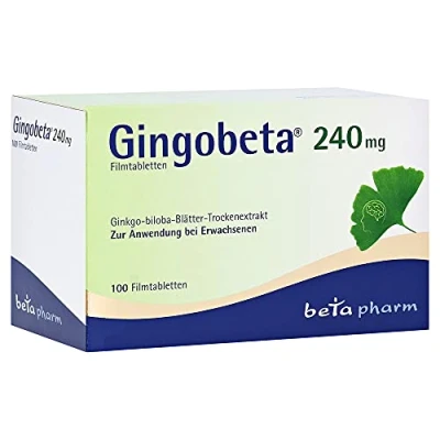 Abbildung von Gingobeta 240 mg Filmtabletten 100 St