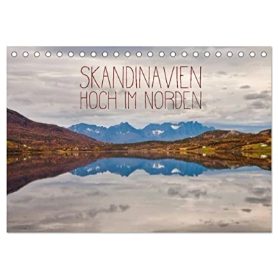 Abbildung von Skandinavien Hoch im Norden (Tischkalender 2025 DIN A5 quer), CALVENDO Monatskalender