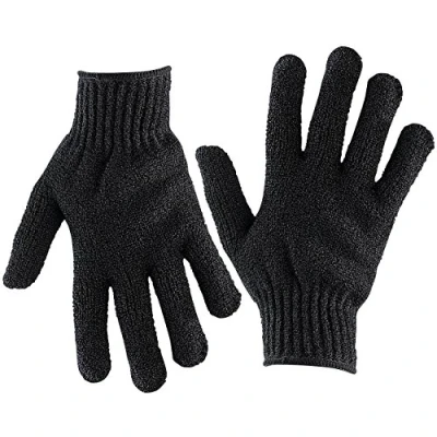 Abbildung von newgen medicals Hornhaut Handschuhe: 1 Paar Peeling Handschuhe, Einheitsgröße (Peeling Handschuh für Massage, Handschuhe Wellness, Waschmaschine)